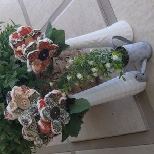 Three handmade shabby chic accents